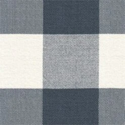 HomePop Wood And Fabric Plaid Pattern Swoop Arm Accent Chair In Black -Chair Promotion Store 2439136 7 L