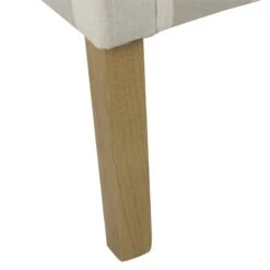 HomePop Wood And Fabric Plaid Pattern Swoop Arm Accent Chair In Black -Chair Promotion Store 2439137 5 L