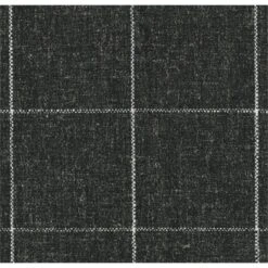 HomePop Wood And Fabric Windowpane Pattern Swoop Arm Accent Chair In Black 36 HomePop Wood And Fabric Windowpane Pattern Swoop Arm Accent Chair In Black -Chair Promotion Store 2439139 7 L 1