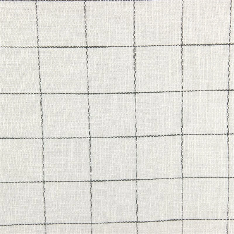 HomePop Wood And Fabric Windowpane Pattern Swoop Arm Accent Chair In Black 9 HomePop Wood And Fabric Windowpane Pattern Swoop Arm Accent Chair In Black - Image 9