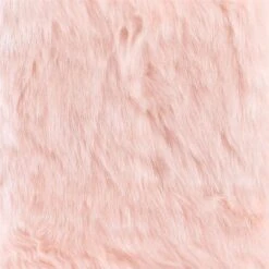 HomePop Rectangle Transitional Wood And Faux Fur Bench In Pink -Chair Promotion Store 2439290 6 L