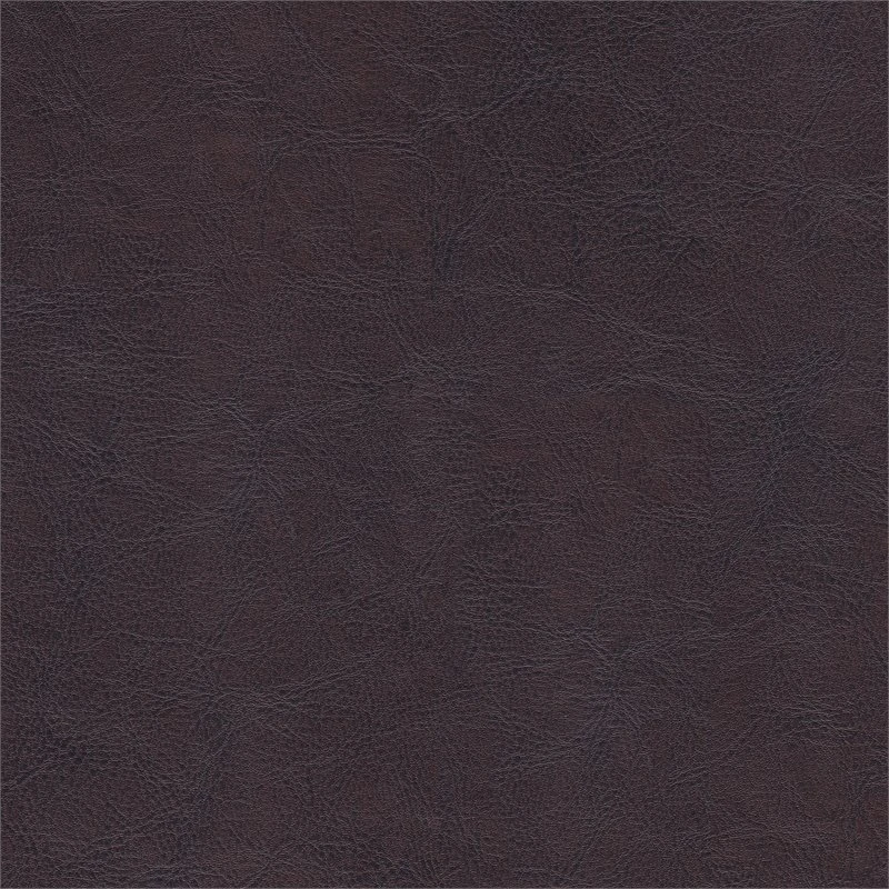 HomePop Round Traditional Wood And Faux Leather Large Storage Ottoman In Gray 7 HomePop Round Traditional Wood And Faux Leather Large Storage Ottoman In Gray - Image 7