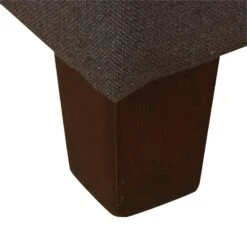 HomePop Ainsley Traditional Fabric Button Tufted Storage Bench In Cream Finish -Chair Promotion Store 2439362 5 L