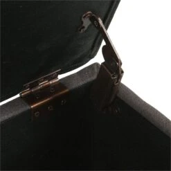 HomePop Ainsley Traditional Fabric Button Tufted Storage Bench In Light Blue 37 HomePop Ainsley Traditional Fabric Button Tufted Storage Bench In Light Blue -Chair Promotion Store 2439362 7 L 1