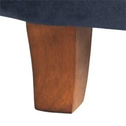 HomePop Round Transitional Wood And Velvet Ottoman With Storage In Red -Chair Promotion Store 2439415 6 L