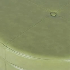 HomePop Transitional Faux Leather Large Storage Ottoman In Red -Chair Promotion Store 2439449 6 L 2