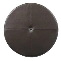 HomePop Transitional Faux Leather Large Storage Ottoman In Red -Chair Promotion Store 2439450 3 L 2