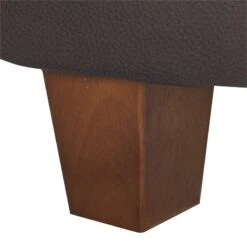 HomePop Transitional Faux Leather Large Storage Ottoman In Red -Chair Promotion Store 2439450 5 L 2