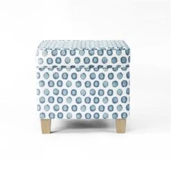 HomePop Square Transitional Fabric Storage Ottoman In Multi-Color 13 HomePop Square Transitional Fabric Storage Ottoman In Multi-Color -Chair Promotion Store 2675944 2 L