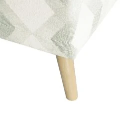 HomePop 18.5" Modern Fabric & Wood Storage Bench In Multi-Color -Chair Promotion Store 2675953 6 L