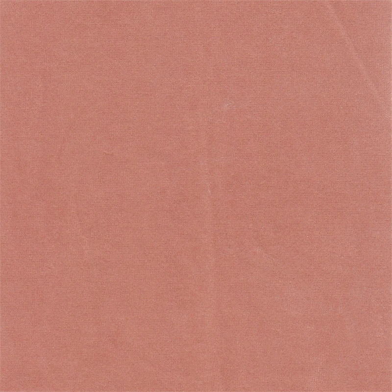 HomePop 16.5" Modern Velvet Decorative Ottoman In Blush Pink 8 HomePop 16.5" Modern Velvet Decorative Ottoman In Blush Pink - Image 8