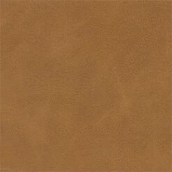 HomePop Round Faux Leather Upholstered Decorative Ottoman In Carmel Brown -Chair Promotion Store 2675961 5 L