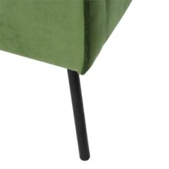 HomePop 20.9" Seat Height Modern Velvet Accent Chair In Green -Chair Promotion Store 2675967 6 L