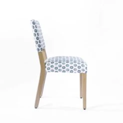 HomePop 20.5" Traditional Fabric Dining Chair In Multi-Color (Set Of 2) -Chair Promotion Store 2675977 4 L