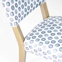 HomePop 20.5" Traditional Fabric Dining Chair In Multi-Color (Set Of 2) -Chair Promotion Store 2675977 8 L