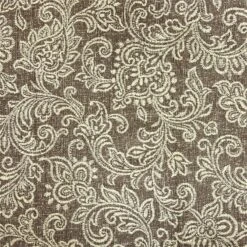 HomePop 21" Fabric Dining Chair In Brown Jacobean Print (Set Of 2) -Chair Promotion Store 2762579 7 L