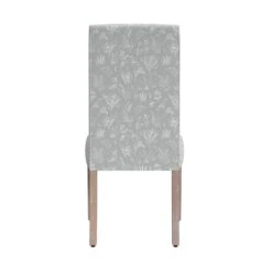 HomePop 20" Fabric Dining Chair In Gray Floral With Animal Motifs (Set Of 2) 16 HomePop 20" Fabric Dining Chair In Gray Floral With Animal Motifs (Set Of 2) -Chair Promotion Store 2762581 6 L