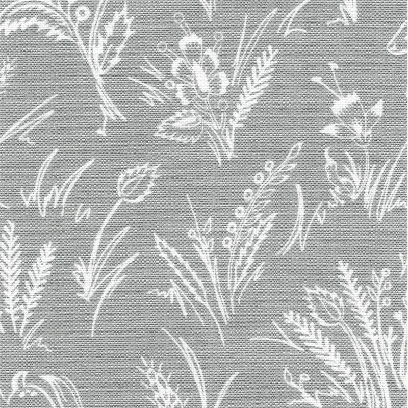 HomePop 20" Fabric Dining Chair In Gray Floral With Animal Motifs (Set Of 2) 10 HomePop 20" Fabric Dining Chair In Gray Floral With Animal Motifs (Set Of 2) - Image 10