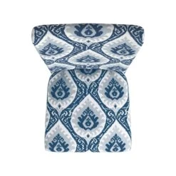 HomePop 21" Fabric Dining Chair In Blue Ikat Medallion Print (Set Of 2) 15 HomePop 21" Fabric Dining Chair In Blue Ikat Medallion Print (Set Of 2) -Chair Promotion Store 2762632 6 L