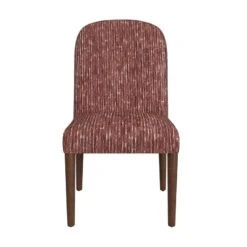 HomePop 19" Rounded Back Fabric Upholstered Dining Chair In Rust 15 HomePop 19" Rounded Back Fabric Upholstered Dining Chair In Rust -Chair Promotion Store 2762637 2 L