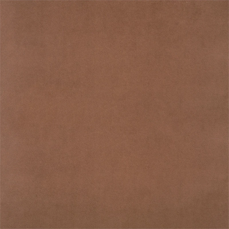 HomePop 18" Transitional Round Fabric Storage Ottoman In Spice Orange 7 HomePop 18" Transitional Round Fabric Storage Ottoman In Spice Orange - Image 7