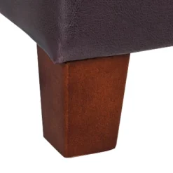 Square Tufted Faux Leather Storage Ottoman - HomePop -Chair Promotion Store GUEST 0b3511ca 2705 4cf7 b97d 155ae0b775ba
