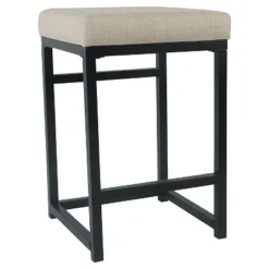 Open Back Metal Counter Height Barstool - HomePop -Chair Promotion Store GUEST 144cee6a fde9 45dc 9bfe 8d876b5b3d16