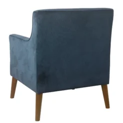 Davis Mid-Century Accent Chair Navy Velvet - HomePop -Chair Promotion Store GUEST 1ab22557 b543 4b4e 9057 36ceb45cf1e6