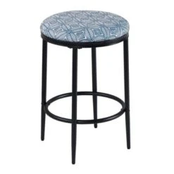Upholstered Metal Barstool - HomePop 28 Upholstered Metal Barstool - HomePop -Chair Promotion Store GUEST 1cad27f6 8da7 4a91 b574 c080977e07bf