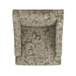 Classic Swoop Arm Chair Jacobean Print Brown - HomePop -Chair Promotion Store GUEST 1eb575e1 dc75 4369 b386 d5b15f28175a