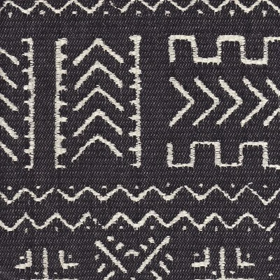 Square Storage Ottoman With Lift Off Top Onyx - HomePop 6 Square Storage Ottoman With Lift Off Top Onyx - HomePop - Image 6