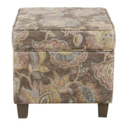 Cole Classics Square Storage Ottoman With Lift Off Top - HomePop -Chair Promotion Store GUEST 23ebc4a0 26e9 4b06 9121 613496693b8e