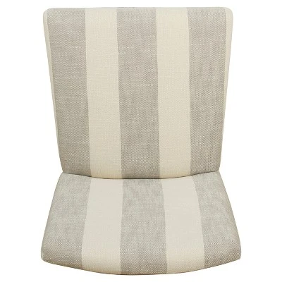 24" Curved Top Counter Height Barstool - HomePop 5 24" Curved Top Counter Height Barstool - HomePop - Image 5