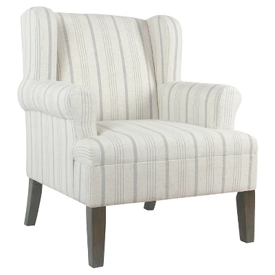 Emerson Rolled Arm Accent Chair - Homepop 11 Emerson Rolled Arm Accent Chair - Homepop - Image 11