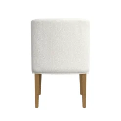 Upholstered Dining Chair Cream Boucle - HomePop -Chair Promotion Store GUEST 37faef95 9177 4209 81e8 12050af6ce38