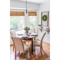 Set Of 2 Michele Dining Chair With Nailhead Trim - HomePop -Chair Promotion Store GUEST 3df78bec 4d67 454c bc70 52b27ed4bf77