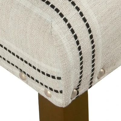 Set Of 2 Stripe Dining Chairs - HomePop 10 Set Of 2 Stripe Dining Chairs - HomePop - Image 10