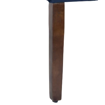 Tufted Accent Chair Blue - HomePop 11 Tufted Accent Chair Blue - HomePop - Image 11