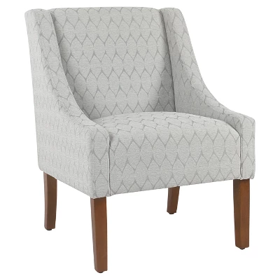 Modern Swoop Accent Armchair - HomePop 12 Modern Swoop Accent Armchair - HomePop - Image 12