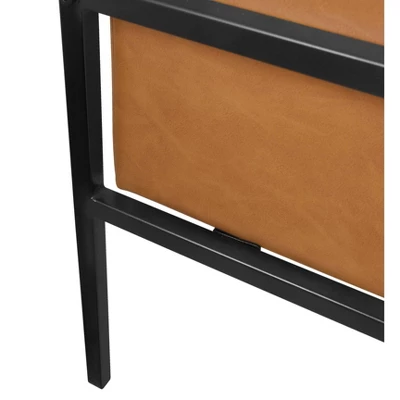 Modern Metal Frame Accent Chair - HomePop 6 Modern Metal Frame Accent Chair - HomePop - Image 6