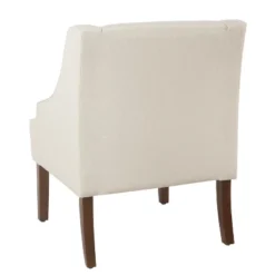 Classic Solid Swoop Arm Accent Chair - Homepop -Chair Promotion Store GUEST 5daeedb5 8d56 40fb 8710 f900ce5d9ca1