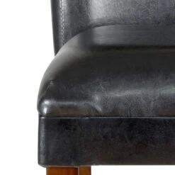 24" Faux Leather Luxury Counter Height Barstool - HomePop -Chair Promotion Store GUEST 62cee07e 88e6 45c9 9b6c d44cd07e5801