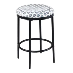 Upholstered Metal Barstool - HomePop 27 Upholstered Metal Barstool - HomePop -Chair Promotion Store GUEST 669f68e8 0845 442c ab41 6a8932c03297