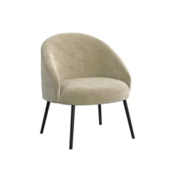 Modern Velvet Accent Chair - HomePop