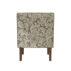Classic Swoop Arm Chair Jacobean Print Brown - HomePop -Chair Promotion Store GUEST 74116bb3 a2b1 47cf bf2c e0935e1fa345