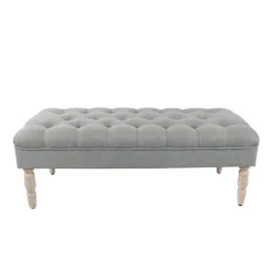 Classic Tufted Medium Bench - HomePop -Chair Promotion Store GUEST 753ada81 8622 40af a966 696d48083ef1