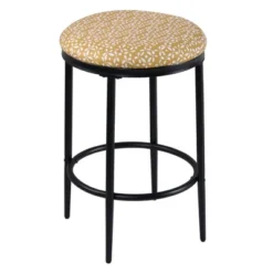 Upholstered Metal Barstool - HomePop 25 Upholstered Metal Barstool - HomePop -Chair Promotion Store GUEST 7d36696d 7914 4540 97d4 aebb930dd7e1