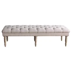 Classic Layla Tufted Bench - HomePop -Chair Promotion Store GUEST 7f713762 3f64 4192 ac4d 73053e02410e