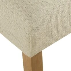 Marin Curved Back Dining Chair Stain Resistant Textured Linen - HomePop -Chair Promotion Store GUEST 828a58ee 6157 4c55 ab95 6abbb9b9956c