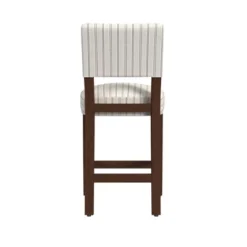 Open Back Stripe Counter Height Barstool Black/White - HomePop -Chair Promotion Store GUEST 8465730a 0e5a 4c10 a01f fdf410397cf7
